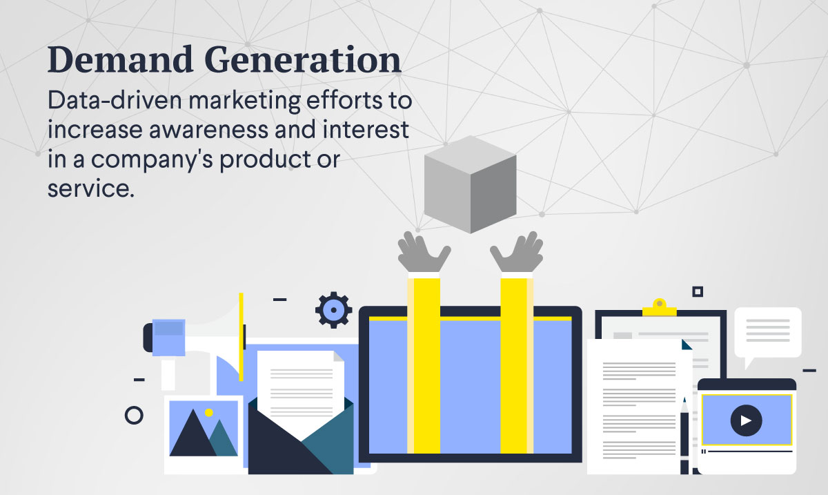 Demand generation is a healthy part of a business' growth. It builds brand awareness and authority through thoughtful content that's relevant to your target audience's interests. #MarketingMonday