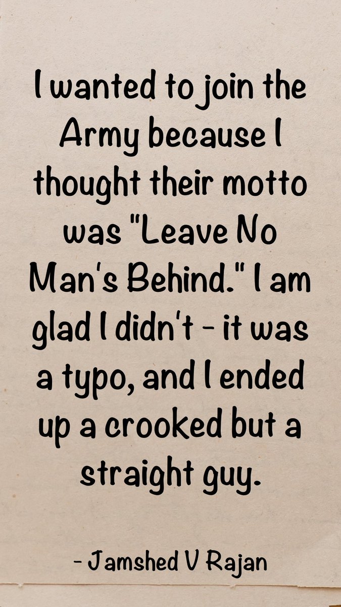 I am glad I didn't #ARMY