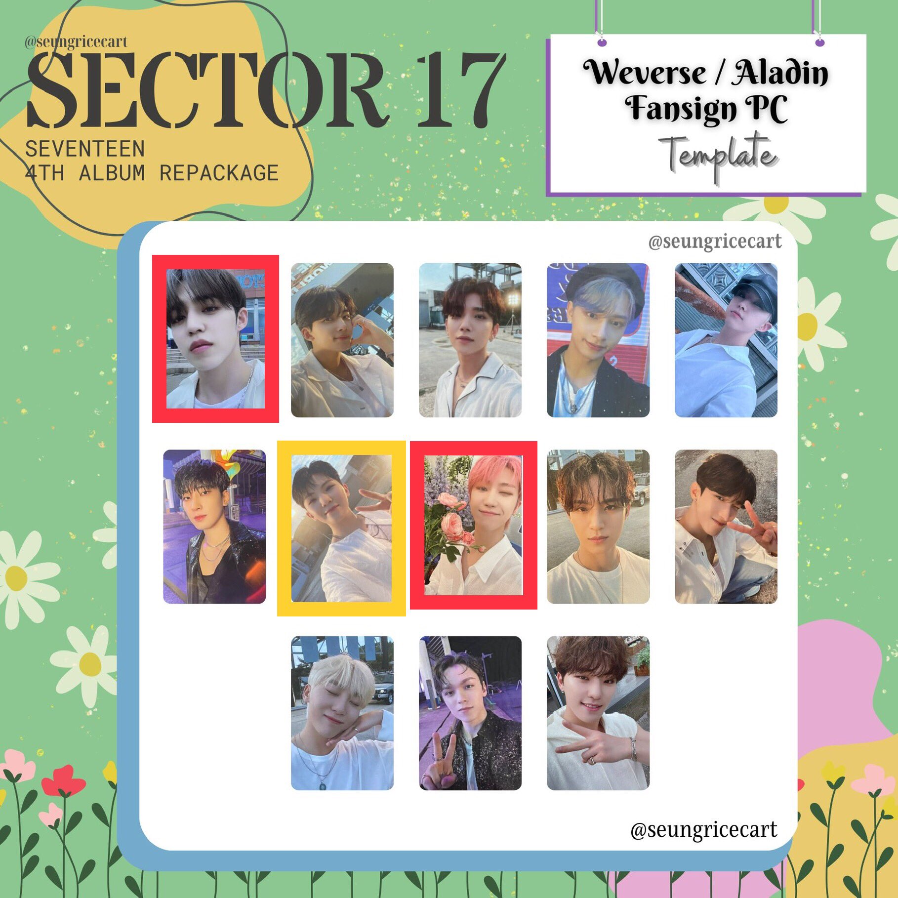 SEVENTEEN sector17 wevers HMV ラキドロ ホシ