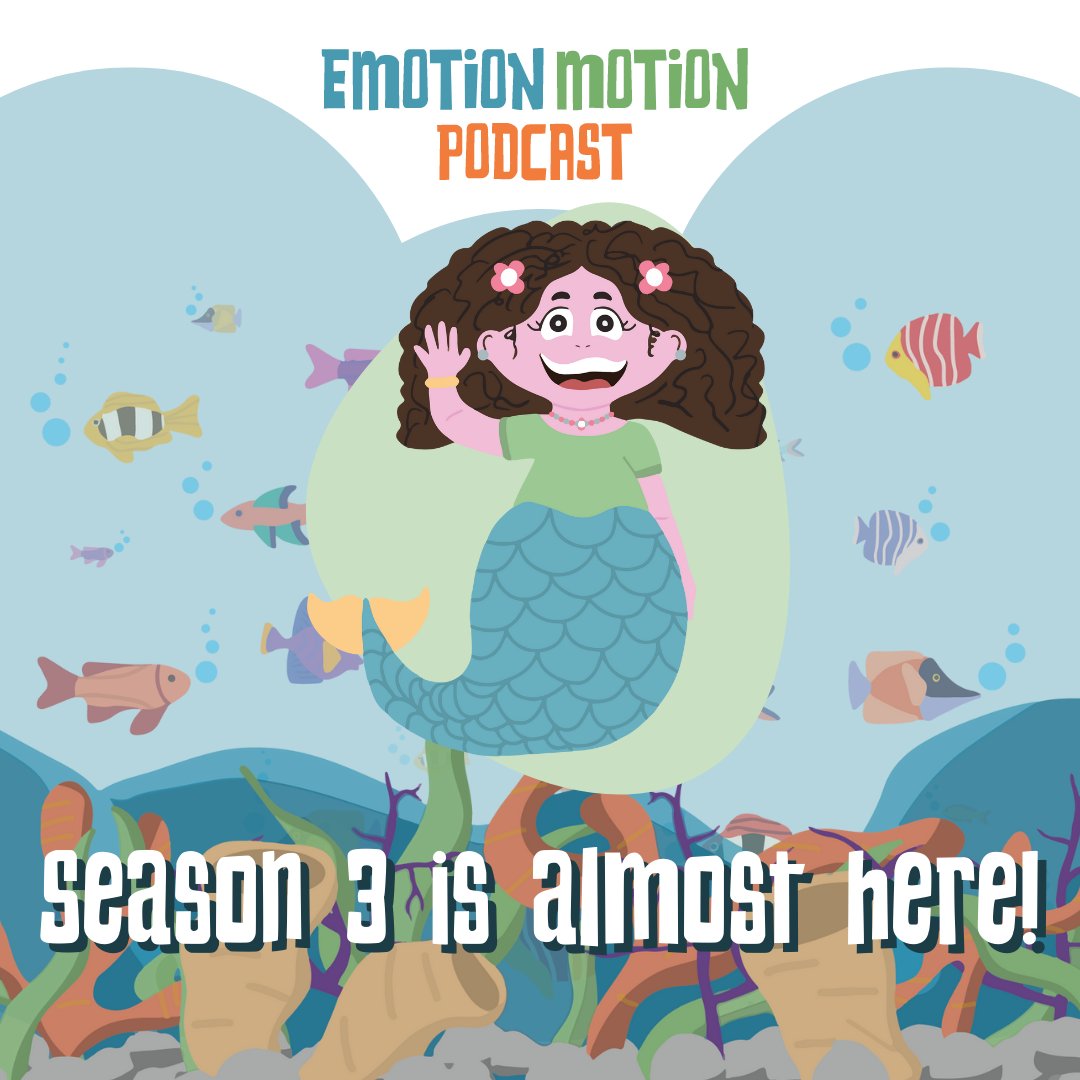 The wait is almost over👀

Season 3 of #TheEmotionMotionPodcast releases tomorrow on all #podcast platforms! Catch up with Megan and get ready for the new adventures ahead.

Subscribe to learn why @CommonSense named Emotion Motion a #CommonSenseSelection. emotion-motion-podcast.captivate.fm