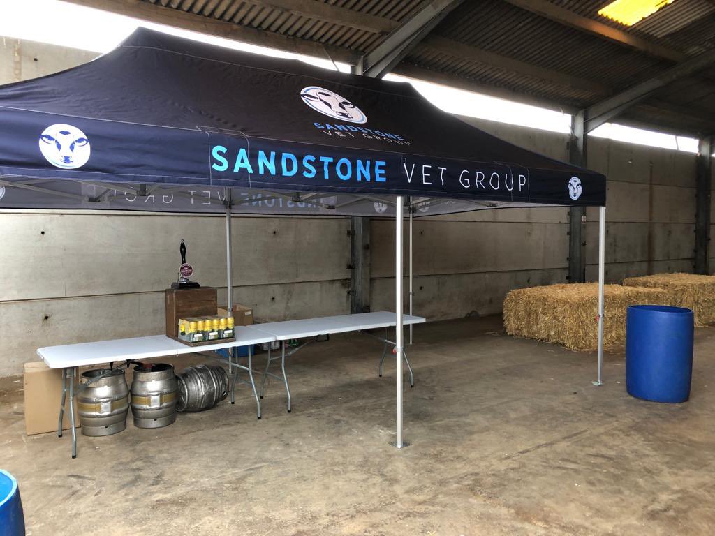 All set up and the bar is ready for action at Beck’s, Whitening House, to celebrate their well deserved win as Supreme Champions in the Cheshire farms competition from 7.30 pm!