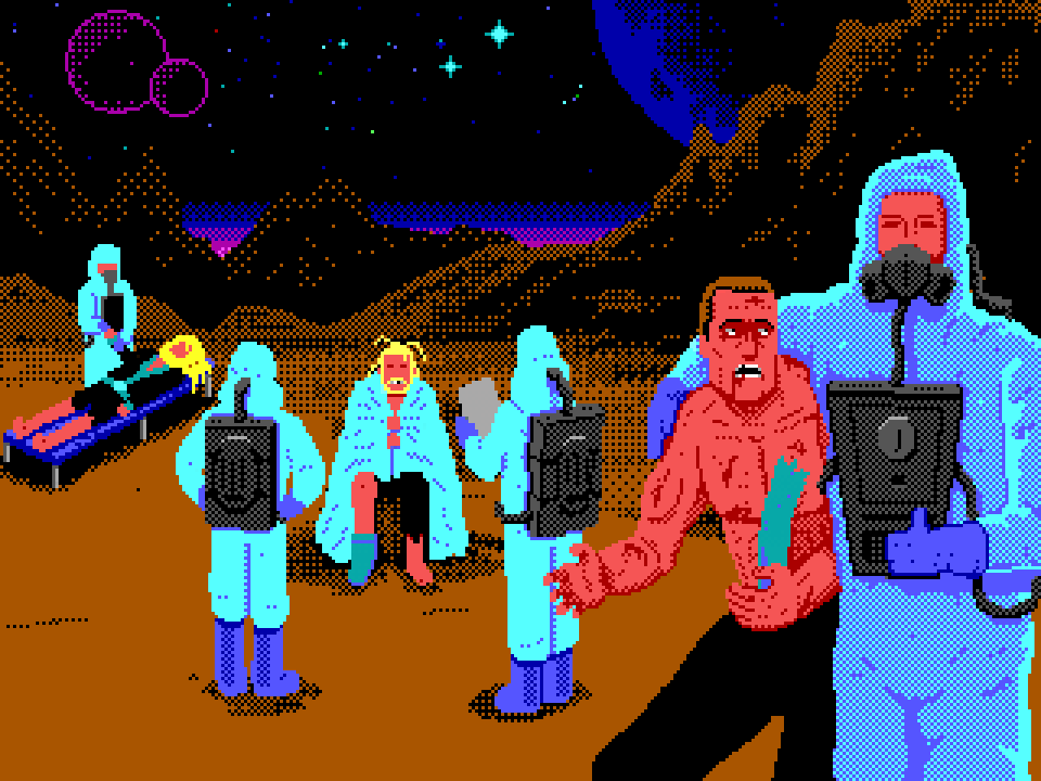 SpaceCareBio's tweet photo. Anoint found!

We are happy to announce that a Halcion search team have safely located the techno trio @anoint_music in the outskirts of the Ochii region!

Read more at:
https://t.co/AoT4N332cz https://t.co/lvJsGT8gGm