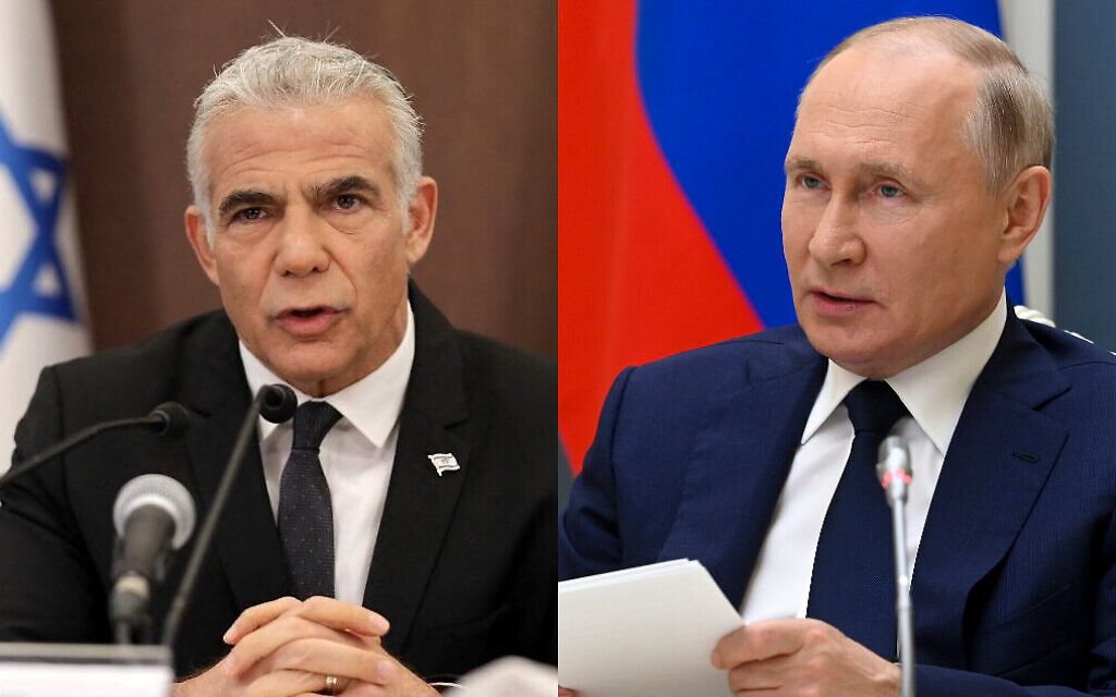 Lapid’s anti-Putin stance will impair his standing as leader at home and abroad - is.gd/aadSwc