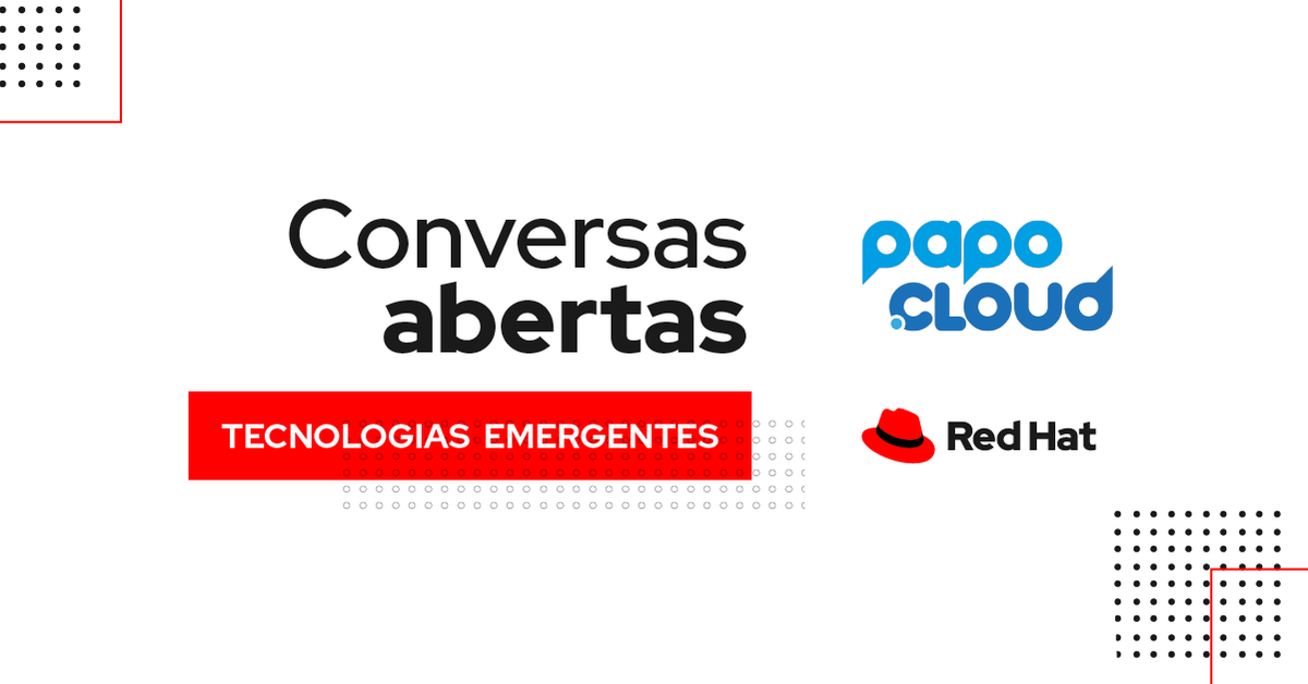 RedHatBR's tweet photo. O Conversas Abertas é um espaço idealizado pela Red Hat em parceria com o @PapoCloud  para debater sobre as principais tecnologias que estão mudando as empresas e os seus negócios🤳  Vem ouvir! 👉 https://t.co/RT7OOEXXst https://t.co/Mv9IlPUHyS