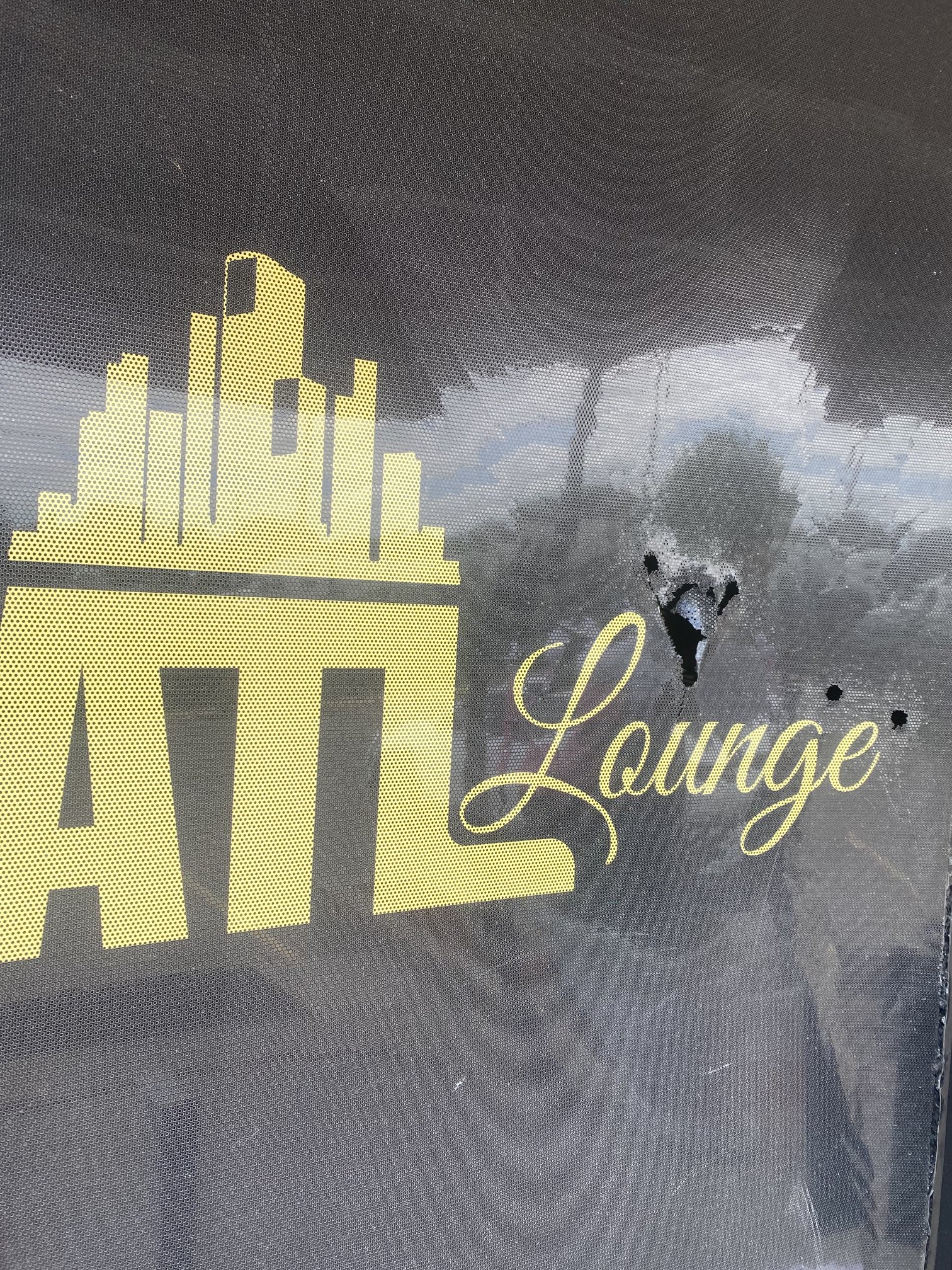 Catherine McDonald on Twitter "Bullet holes can be seen through the