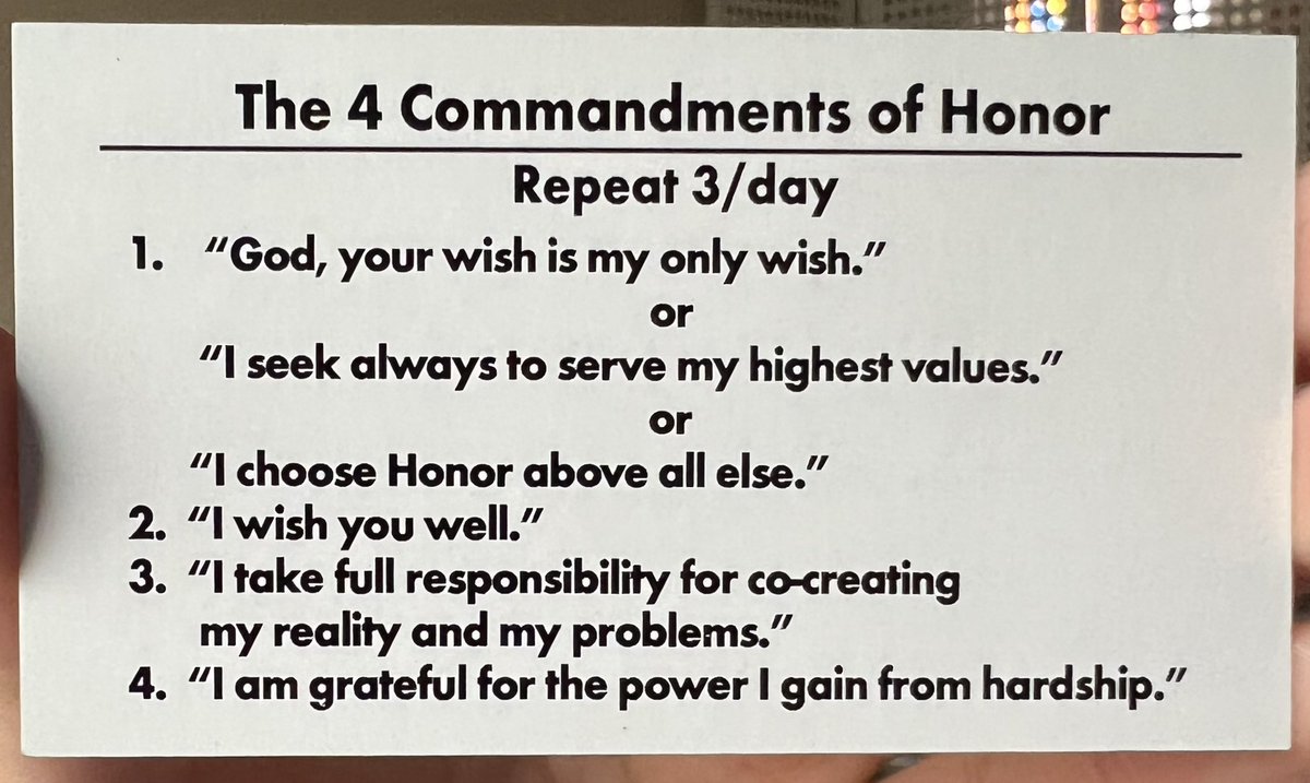MoonDropLife's tweet image. 4 Commandments of Honor:
@TDuncanMVP