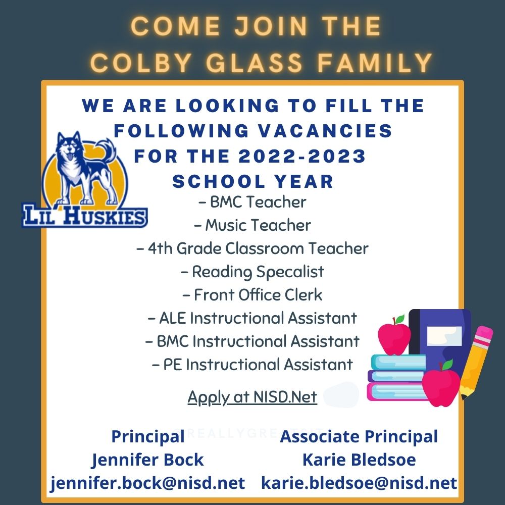 Who wants to join an amazing school family? We are looking to hire outstanding educators for this school year!