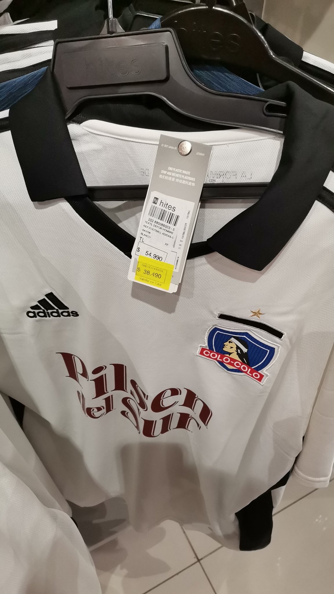 Camiseta colo colo hites hotsell