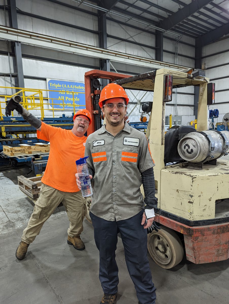 Today is the kick-off to our CHUG CHALLENGE! We're encourage our teammates to drink at least 64 ounces of water a day to help them stay hydrated during these hot summer months. Now, we challenge YOU to CHUG! #SteelTechTeam #HealthyCompetition