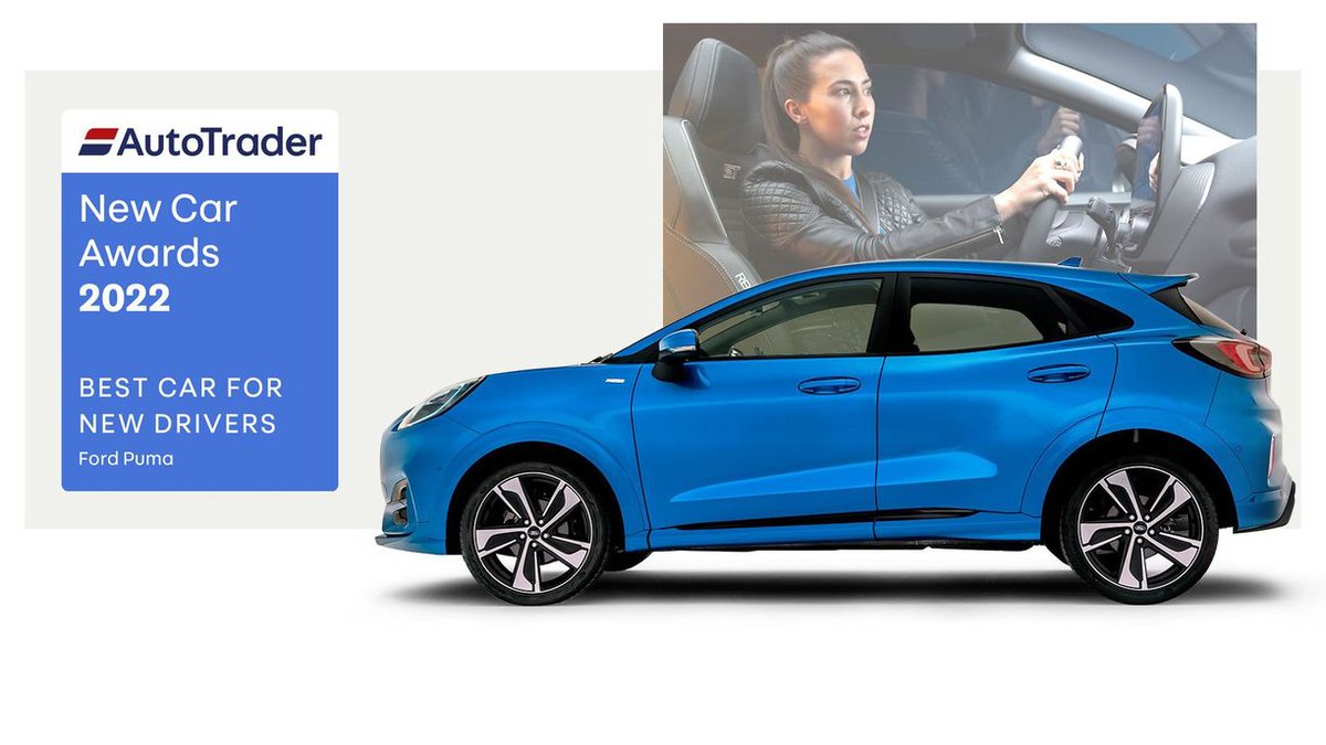 The Ford Puma has been awarded by AutoTrader as the Best Car for New Drivers 2022, and it's no surprise as the Puma comes with pure practicality and a fun driving experience. 🏆 

Read more about it here 👉 bit.ly/3ornf7F

#fordawards #autotrader #fordpuma