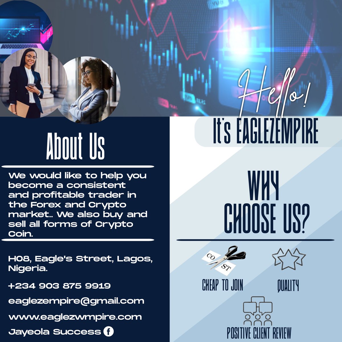 EaglezEmpire007's tweet image. Wait🖐️...

Heard Of Eaglezempirez😪???

Chillax😁, E still dey cook 🔥💯...

#Day09
#21DaysFlyerDesignChallenge
#ExchangeAgencyDesign
#SmartphoneDesign 
#DesignAdventure