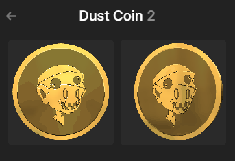 Manlionel's tweet photo. @_DustBoy LFG!! Minted 2 Dust Coin!! Looking forward to the project development. https://t.co/c5w0VUG2Ec
