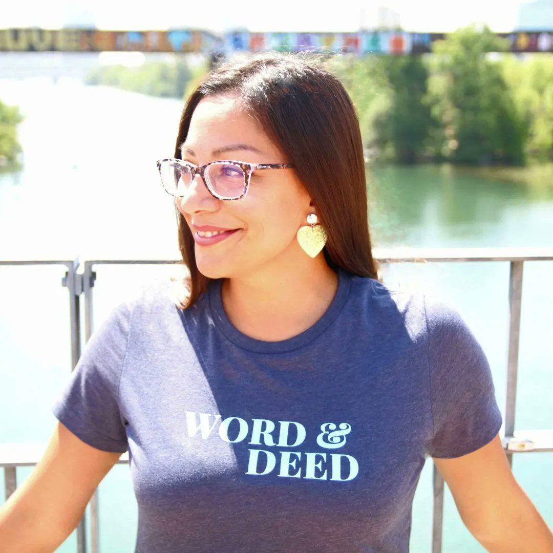 dignityxworth's tweet photo. 🚨NEW DROP🚨 

Because of God's grace, our lives are to be filled with good deeds so that we display, in small measure, what God is like. 

Shop the women's WORD &amp; DEED shirt
 https://t.co/lyrlAzLea5 https://t.co/M1mZ18Tzdu