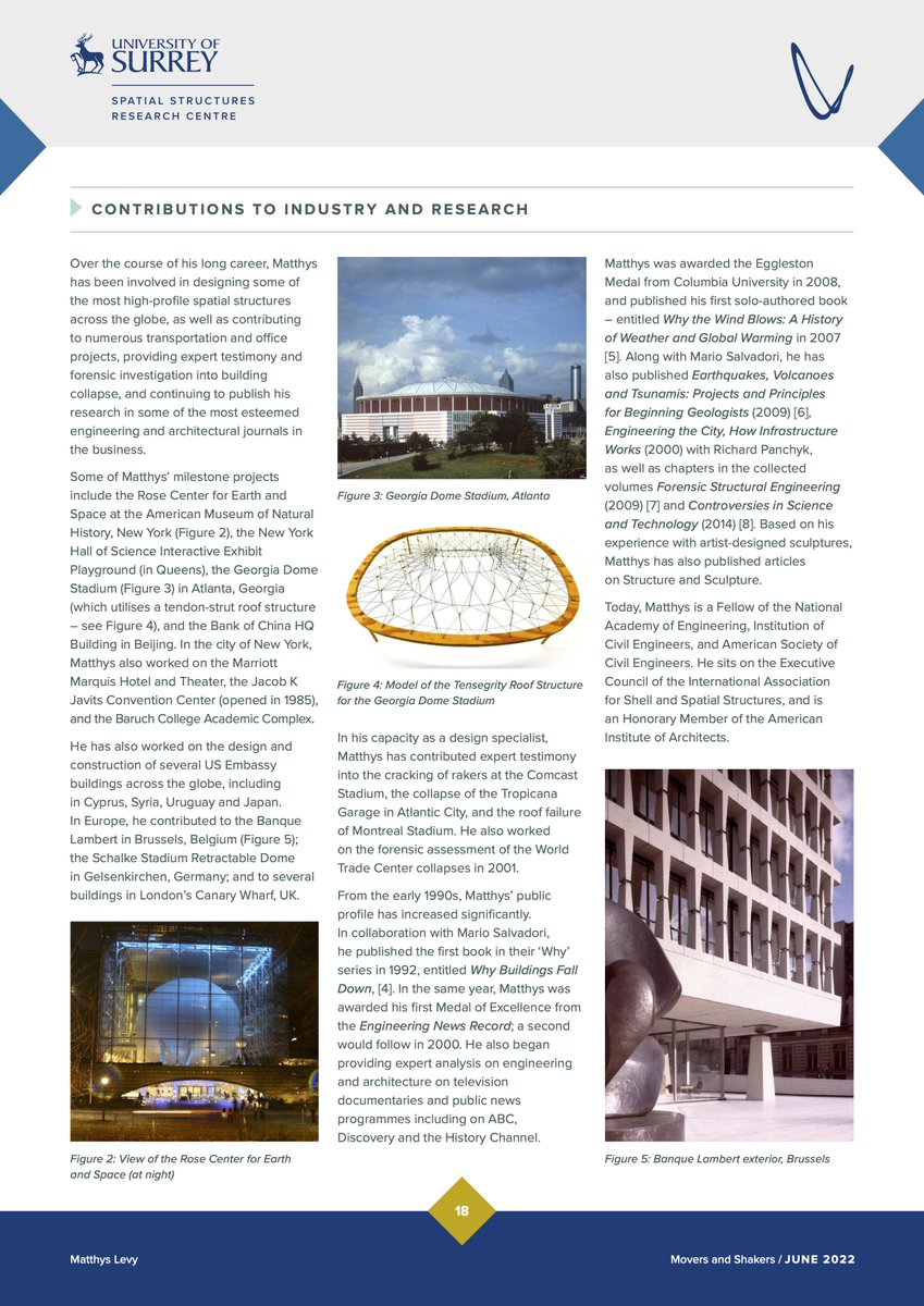 structures2021's tweet photo. Read our piece on Matthys Levy on our #moversandhakers e-magazine to learn more about one of the most influential #structuraldesigners in the #construction industry.
Get a free copy of the full e-magazine by following this link: https://t.co/3FWid8GBDV
#IASS #IASS2020_21 https://t.co/aTSJVEXt3c