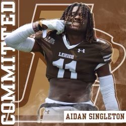 Aidan Singleton (@aidansingleton2) on Twitter photo Blessed !! Highly favored !! Excited to say that I am verbally committed to Lehigh University to further my journey on this path. Big appreciation to @CoachAllenLU <a href="/Q_Jones2/">Quentin Jones "Coach Q"</a> <a href="/CoachTomGilmore/">Tom Gilmore</a> Let’s do it !! <a href="/HenRoc01/">Henroc</a> <a href="/CoachGroody17/">Mickey Groody</a> <a href="/CoachJMolina/">Coach Joe</a> <a href="/kimberrylubin/">TheRealCoachLubin</a> <a href="/JohnCarrollHS/">John Carroll High School</a> Blessed !! Highly favored !! Excited to say that I am verbally committed to Lehigh University to further my journey on this path. Big appreciation to @CoachAllenLU <a href="/Q_Jones2/">Quentin Jones "Coach Q"</a> <a href="/CoachTomGilmore/">Tom Gilmore</a> Let’s do it !! <a href="/HenRoc01/">Henroc</a> <a href="/CoachGroody17/">Mickey Groody</a> <a href="/CoachJMolina/">Coach Joe</a> <a href="/kimberrylubin/">TheRealCoachLubin</a> <a href="/JohnCarrollHS/">John Carroll High School</a>