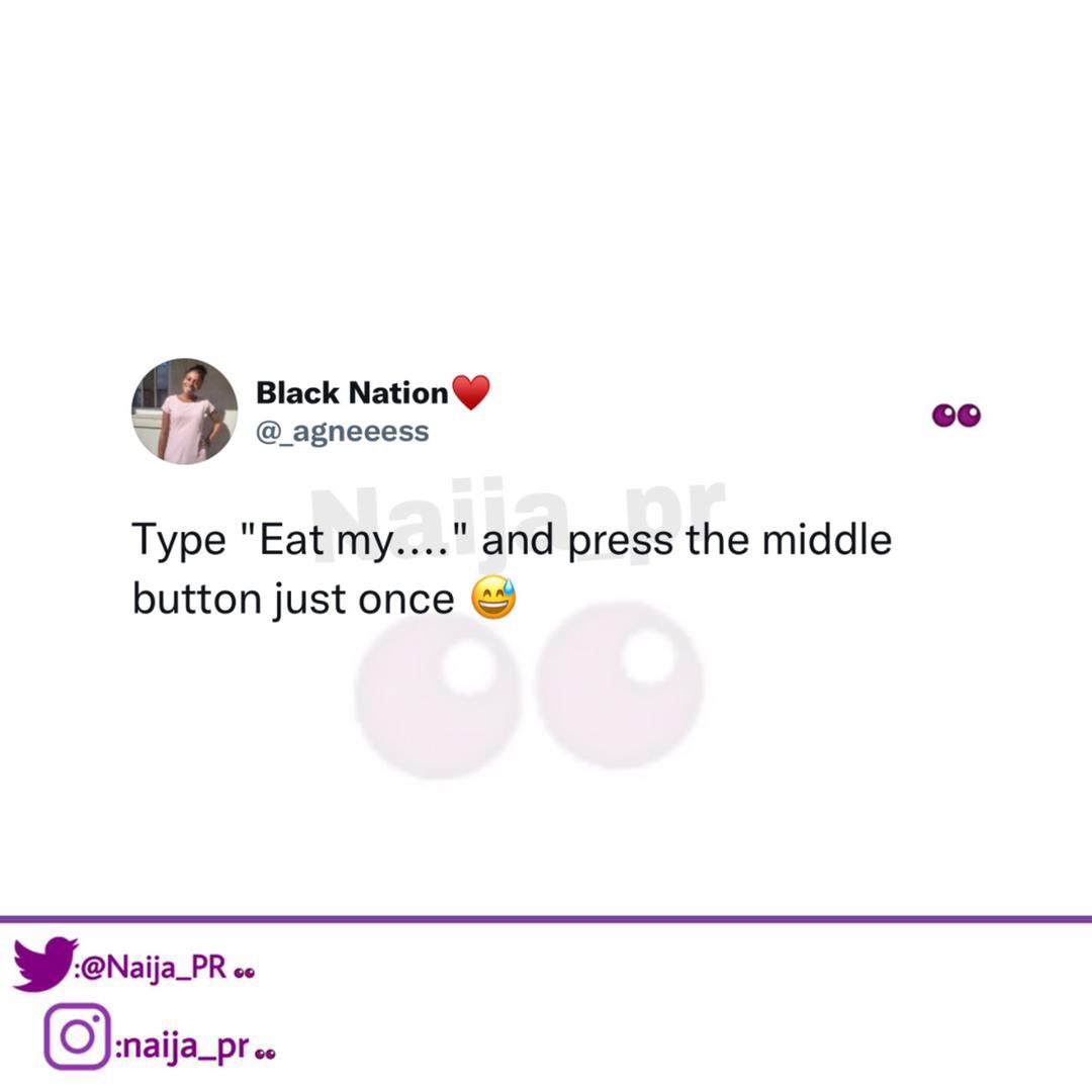 Naija tweet media