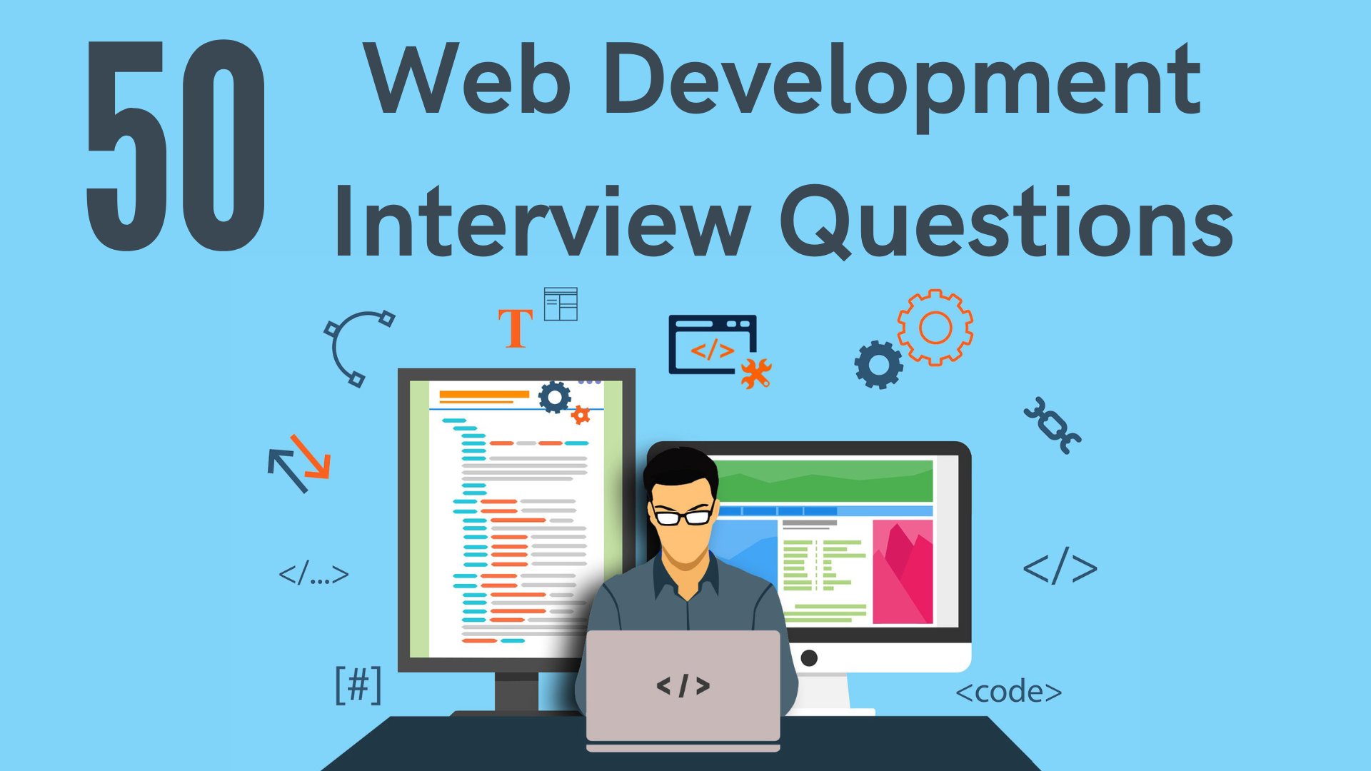Ayush thakur on twitter 50 web development interview questions thread