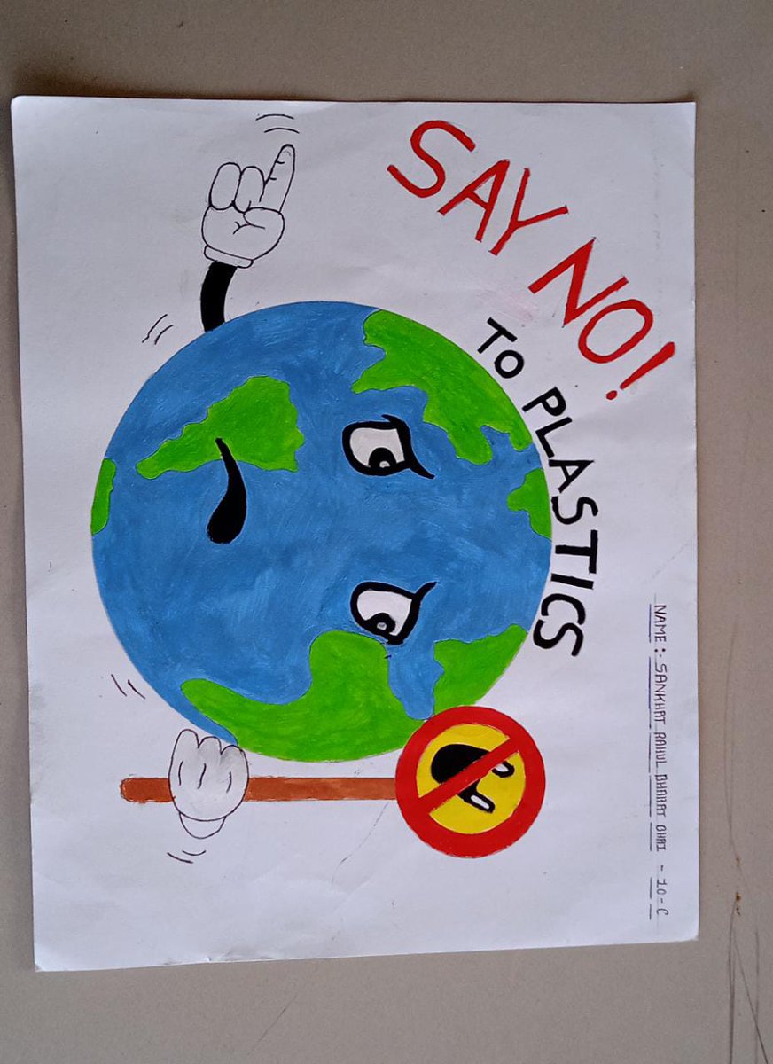NCC_Dte_Gujarat's tweet photo. #NCCGUJARAT
#Posters for Awareness
Artistic posters made by cadets of Parekh Mehta H/S Govt School Jafrabad, a coastal area institute of 7 NU, Jamnagar Gp on "No Single use Plastic" . 
@HQ_DG_NCC
@drajaykumar_ias
@CMOGuj
@DefencePro_Guj
@GovernorofGuj
@SpokespersonMoD https://t.co/HgxKDWqO48