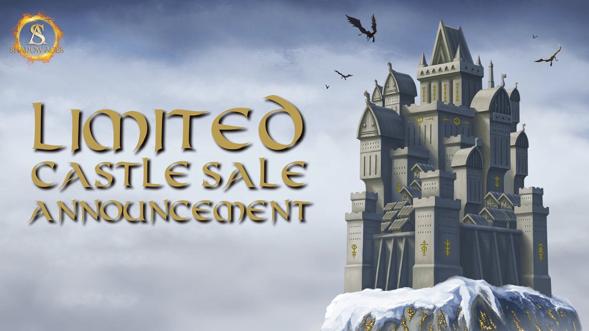 🔹 Ticket drop for creatures holders:
Everyone who holds at least one creature NFT from the Shadow Ages collection will be whitelisted.

📜 More info - shadowages.medium.com/shadow-ages-li…

#waxio #play2earn #NFT #WAXP