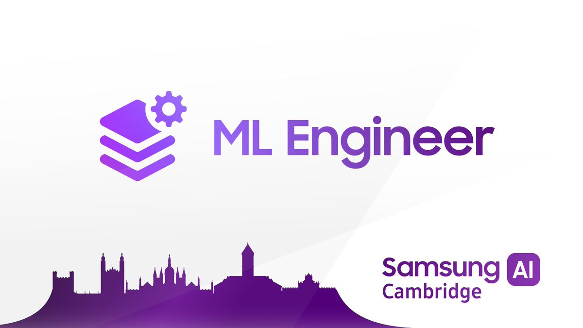 nic lane (@niclane7) on Twitter photo <a href="/Samsung/">Samsung Electronics</a> AI in Cambridge has open positions for ML Engineers. Today we released an advertisement for our Distributed AI group, check out a preview before it hits the website: drive.google.com/file/d/1HtOI6I… We also have engineering roles in our ML group and Speech/Audio group. Join us! <a href="/Samsung/">Samsung Electronics</a> AI in Cambridge has open positions for ML Engineers. Today we released an advertisement for our Distributed AI group, check out a preview before it hits the website: drive.google.com/file/d/1HtOI6I… We also have engineering roles in our ML group and Speech/Audio group. Join us!