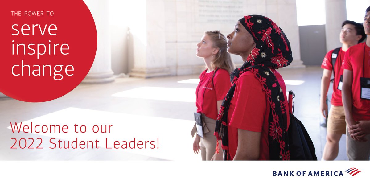 Since 2004, our #BofAStudentLeaders program has connected nearly 300 community-minded high school students to paid internships &amp; skills training every summer. These students have a passion for community, service &amp; leadership. 

Read more about the program: bit.ly/3RzvbBf