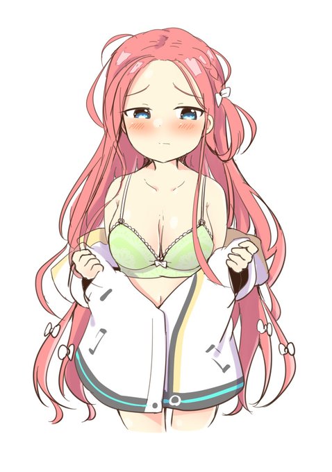 脱ぐと実はすごい花岡ユズ #ブルアカ 