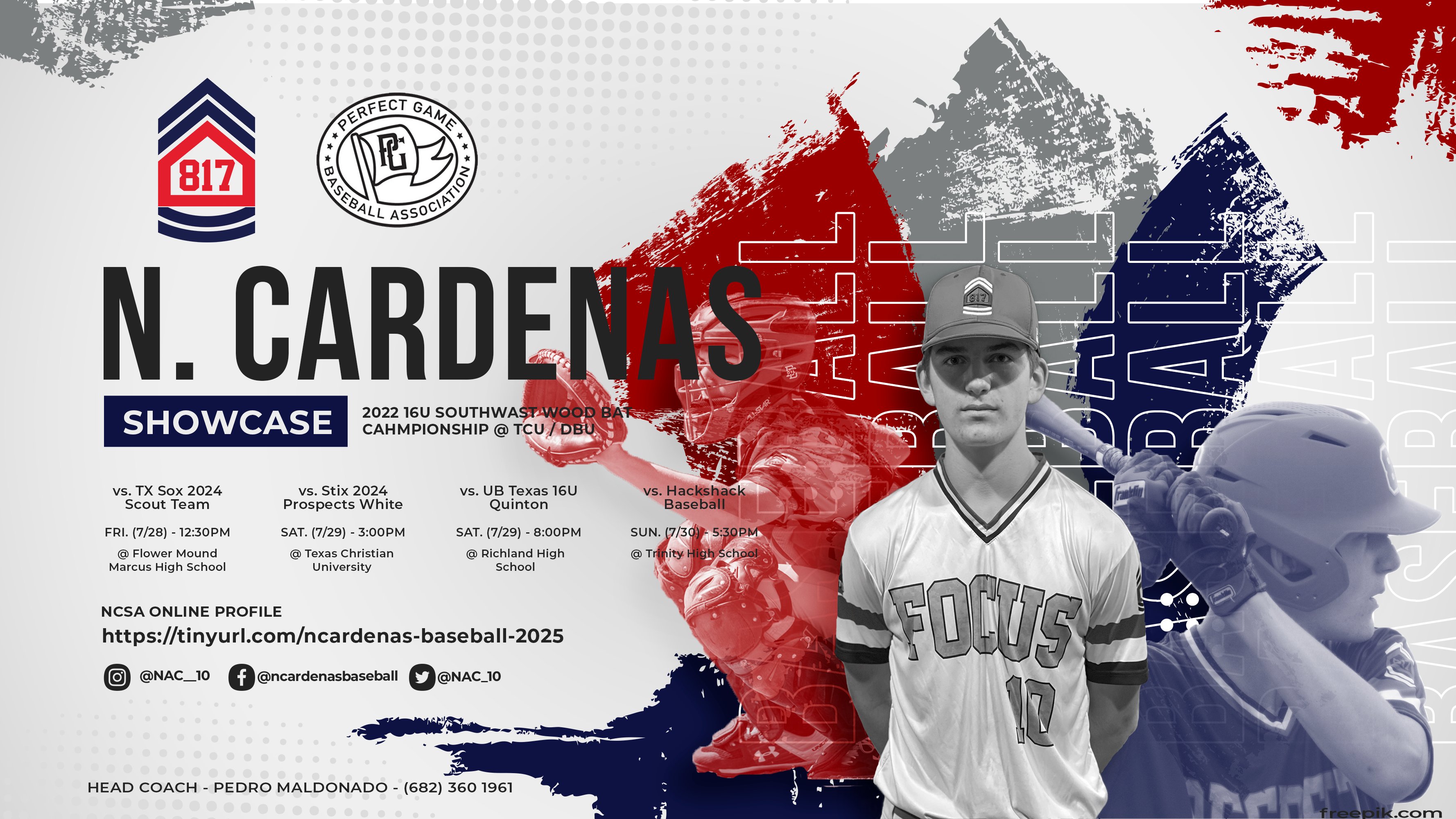 Nicolas Cardenas 2025 Baseball (NCardenas_10) / Twitter