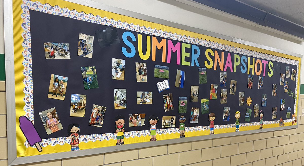 Find a #Tiger! Check out our new #bulletinboard displaying our #summerfun @SBS_Tigers.