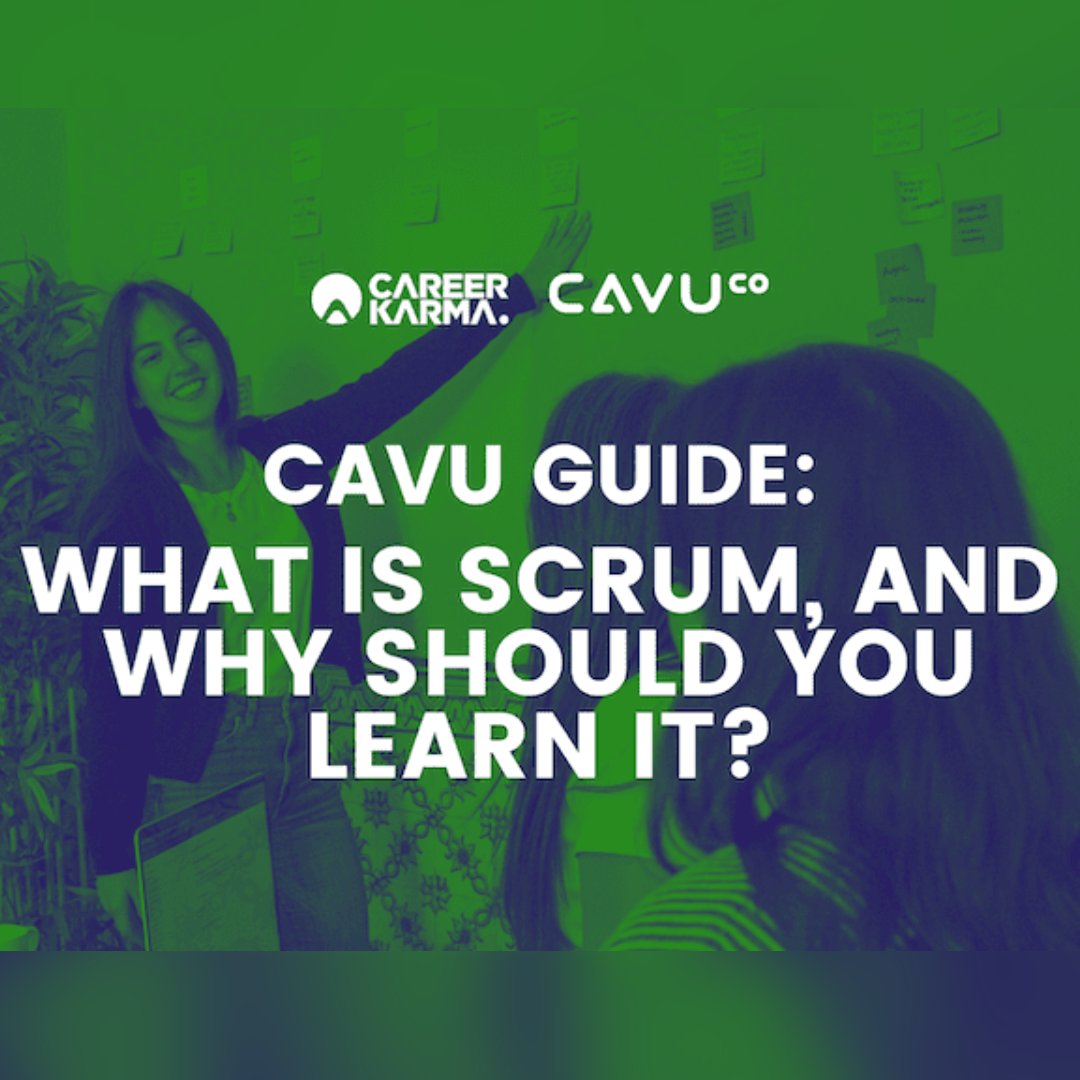 ourcavu's tweet image. Check out the latest article on CAVU from @Career_Karma ! &quot;CAVU Guide: What Is Scrum, and Why Should You Learn It?&quot;

bit.ly/3z3Irpf