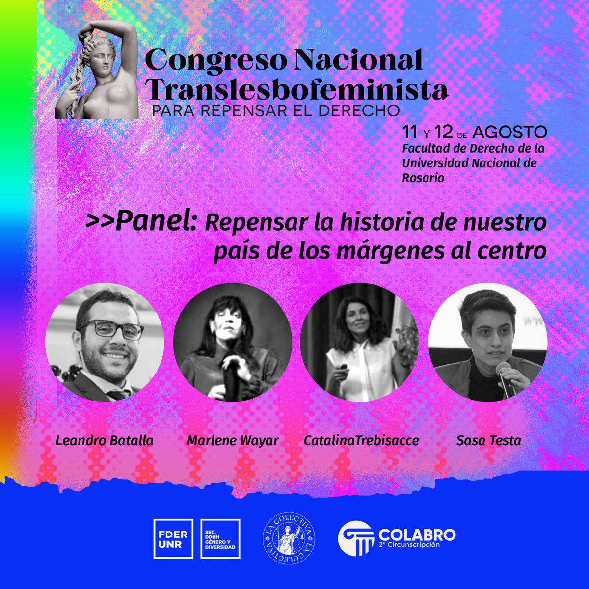 Estamos felices de anunciar que ampliamos el panel de cierre! BIENVENIDE <a href="/testasasa/">SaSa Testa</a> al Congreso Nacional Translesbofeminista!! Si aún no te inscribiste podes hacerlo por acá 👉 
forms.gle/ucpwkzBKMYzncb…