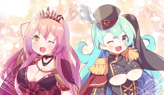 小悪魔王&元帥姫「レジェンド役〜♪」 