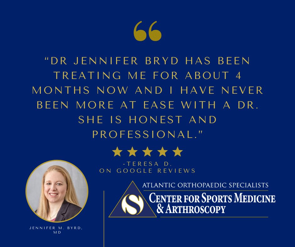 Atlantic Orthopaedic Specialists tweet media