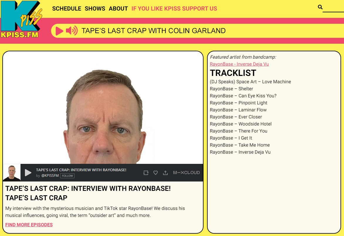 Last night's interview is now archived, see:
kpiss.fm/episode/tapes-…