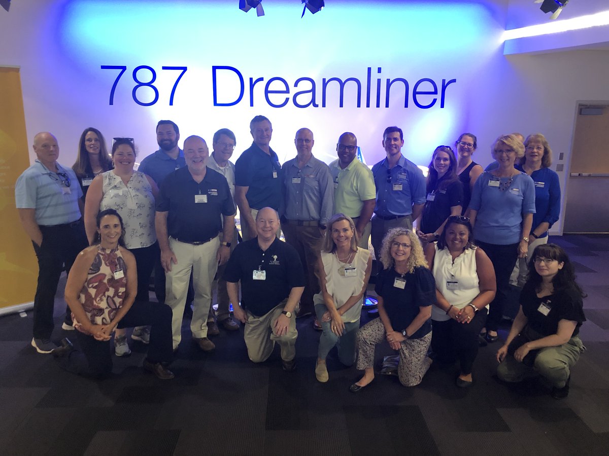SCcommerce's tweet photo. Thanks @weareboeingsc! SC Commerce, #TraneTechnologies, @_Sustain_SC & #SCMEP got a look at the plant & discussed resources tailored for SC businesses. Also Commerce’s RWAs had a visit from Boeing during a recent #SCWorks training to discuss the DreamLearners educational program. https://t.co/CEVV6jxiyi