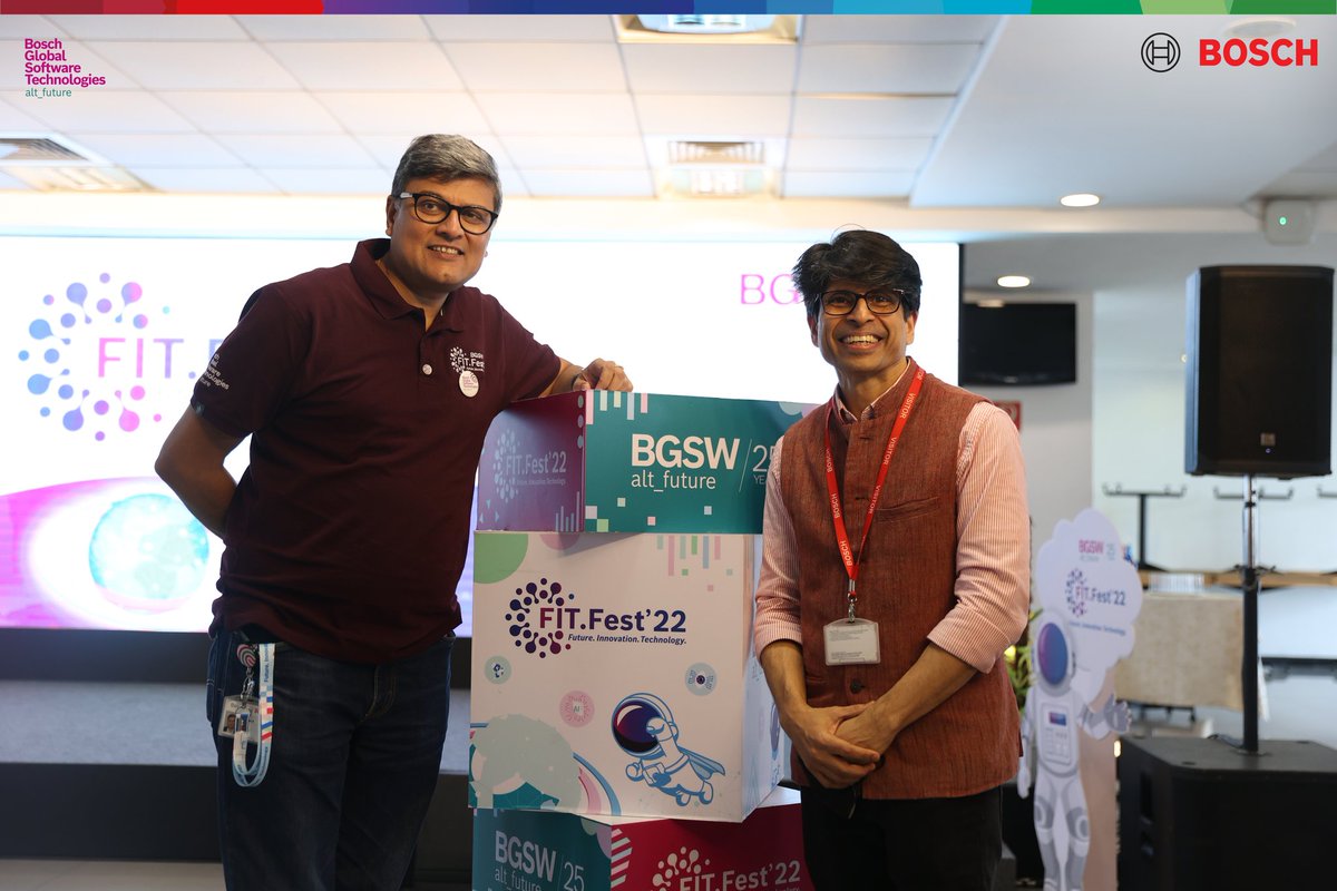 BoschSoftware's tweet photo. #BGSWFitFest our flagship #technology festival across global centres was inaugurated by @Pramodkvarma in Bangalore &amp; @collectorCbe in Coimbatore today. With 100 exhibits, 150 technical sessions, multi-location hackathons, keynotes, &amp; more, it’s going to be an action-packed week https://t.co/pm6LmlcNDx