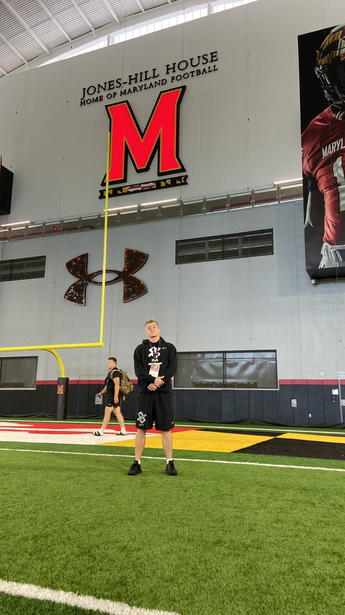 B4ileymyers's tweet photo. MARYLAND VISIT
Thankyou to @pmaye27 and @CoachThomas_14 for the Hospitality!
#GoTerps https://t.co/fnlyZQ1LXX