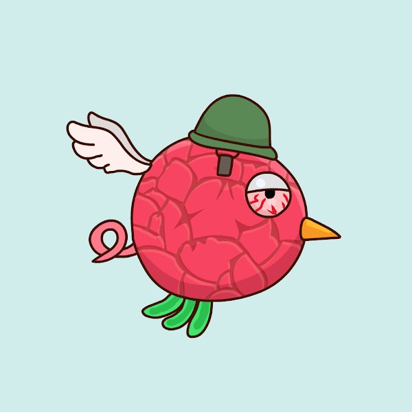 The CryptoBirds tweet media