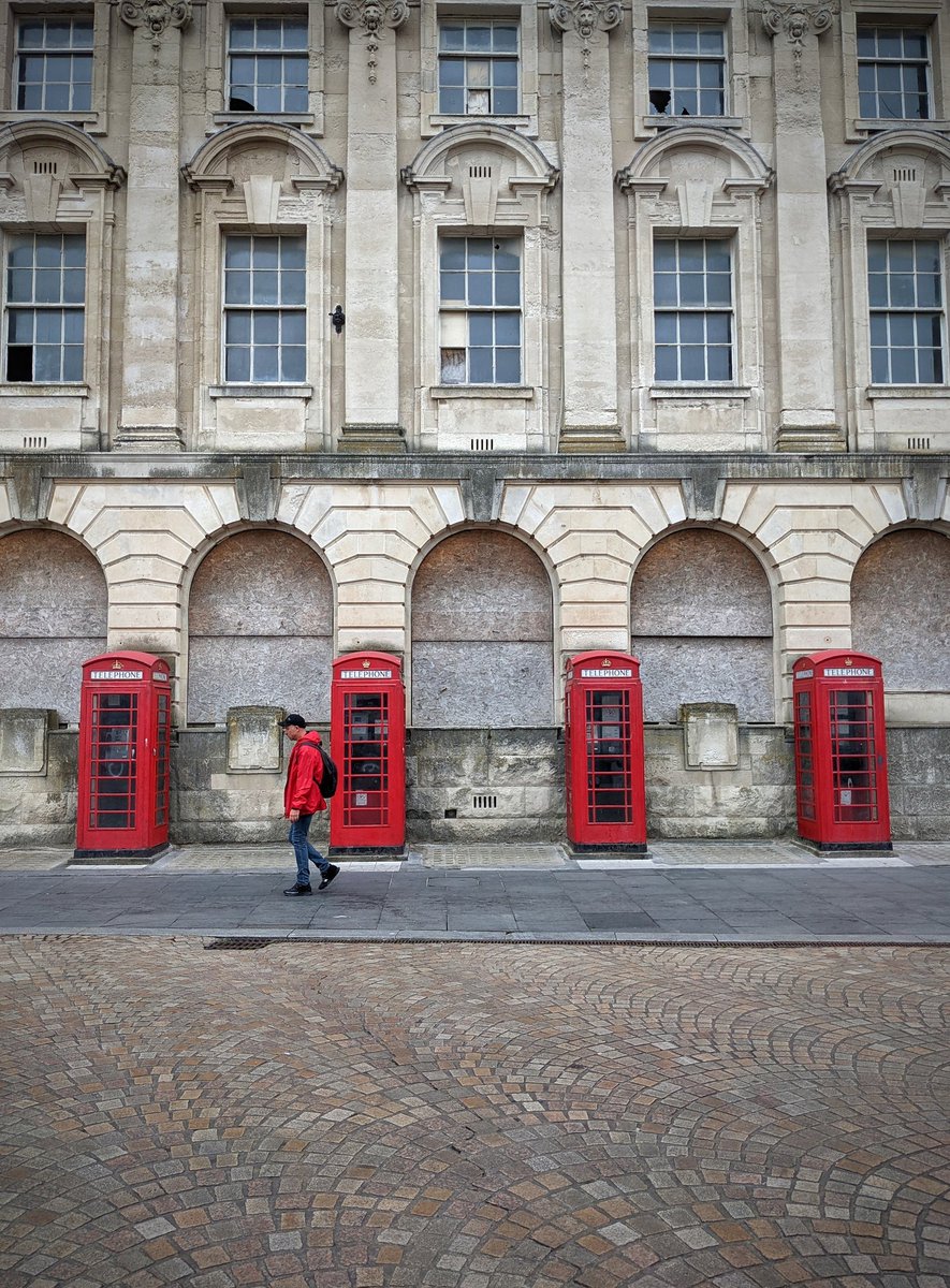 Friedeggstudios's tweet image. Quick phone shot of Phone boxes 
#wexmondays