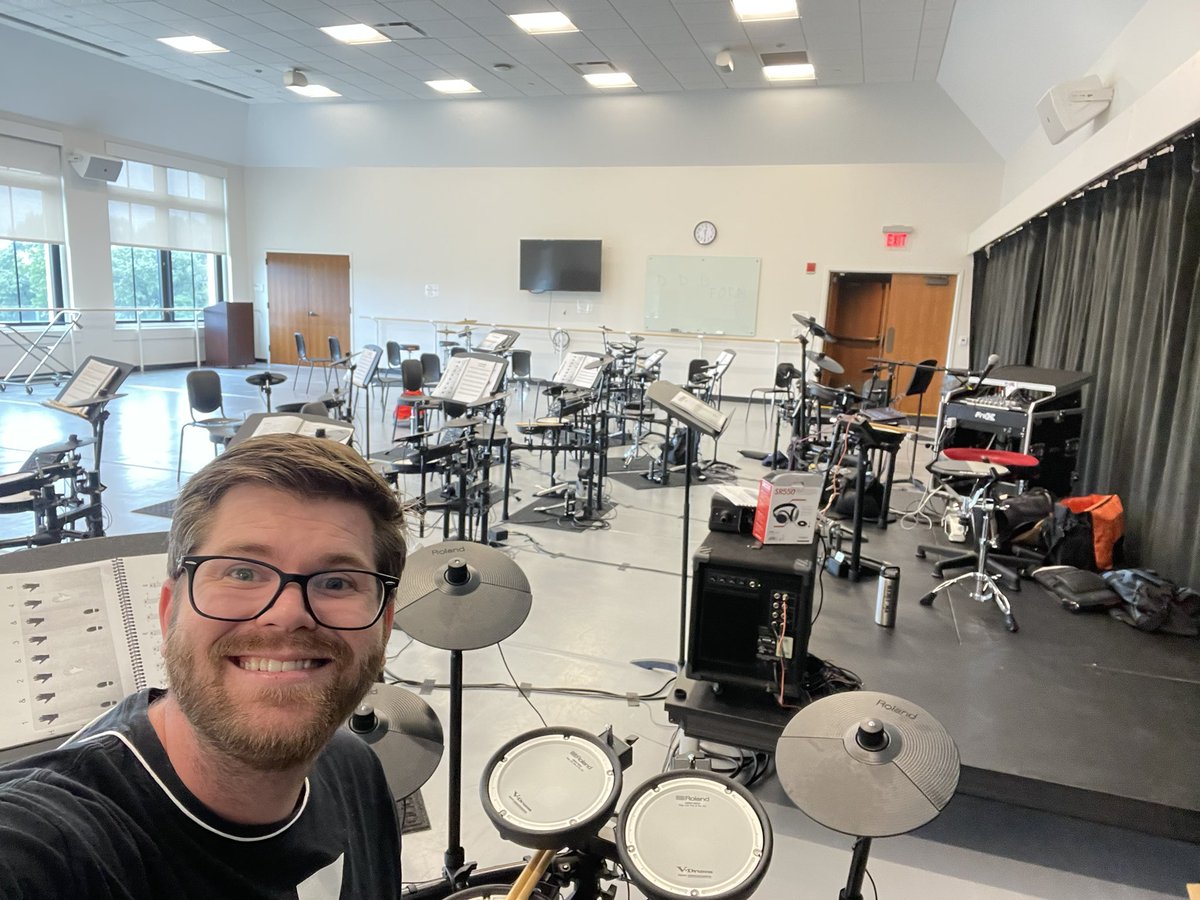 Professional development never looked so fun! #summerpd #drumclass <a href="/UArts/">UniversityoftheArts</a> <a href="/CBUnamiMS/">Unami Middle School</a> <a href="/CBSDMusic/">Central Bucks Music</a>