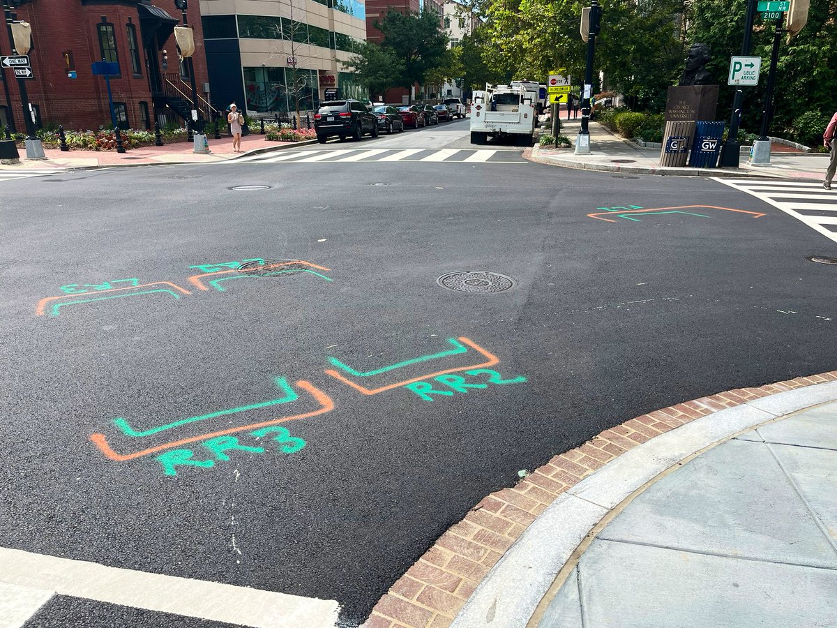 Josh Lasky (@joshlasky) on Twitter photo Why didn’t <a href="/DCPoliceDept/">DC Police Department</a> outline the wheels of the bike that Shawn O’Donnell rode as she was killed?
Investigators only outlined the location of the wheels of the Ernest Maier cement truck that ran her over.
#bikeDC Why didn’t <a href="/DCPoliceDept/">DC Police Department</a> outline the wheels of the bike that Shawn O’Donnell rode as she was killed?
Investigators only outlined the location of the wheels of the Ernest Maier cement truck that ran her over.
#bikeDC