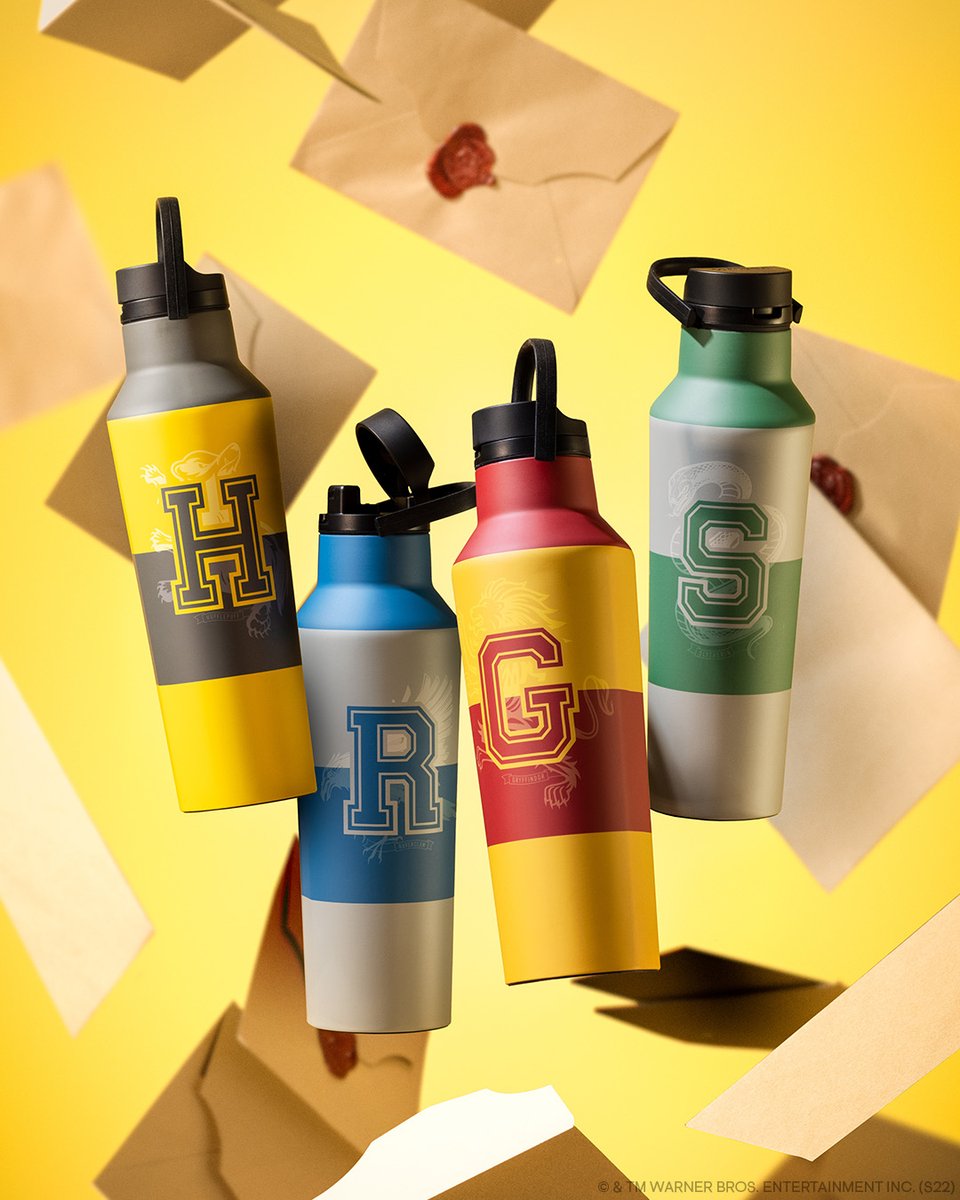 Head back to Hogwarts with the Harry Potter x Corkcicle Collection. Show off your house pride or catch the Golden Snitch with our exclusive Drinkware collection. Available now at corkcicle.com/collections/ha…
