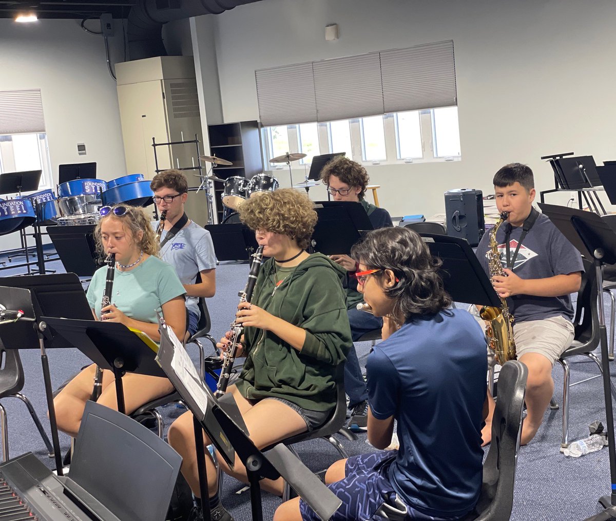 thefalions's tweet photo. The FA Lion Band is prepping for a new season of halftime entertainment and pep songs! That's music to our ears!
#FoundationAcademy #FALions #TildenCampus #WinterGarden #ChristianEducation #FABand #BandCamp #HeartofaLion #Musictomyears https://t.co/6PJ39DTLNc
