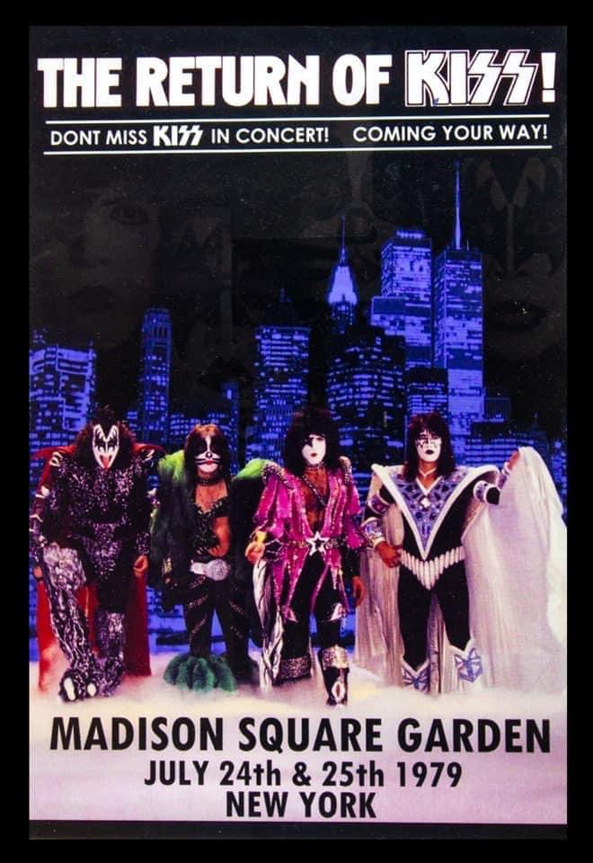 My first concert was 43 years ago today. 
CHANGED MY LIFE FOREVER....

Thank you <a href="/genesimmons/">Gene Simmons</a> <a href="/RealPeterCriss/">Peter Criss</a> <a href="/ace_frehley/">Ace Frehley</a> <a href="/PaulStanleyLive/">Paul Stanley</a> <a href="/kiss/">KISS</a>