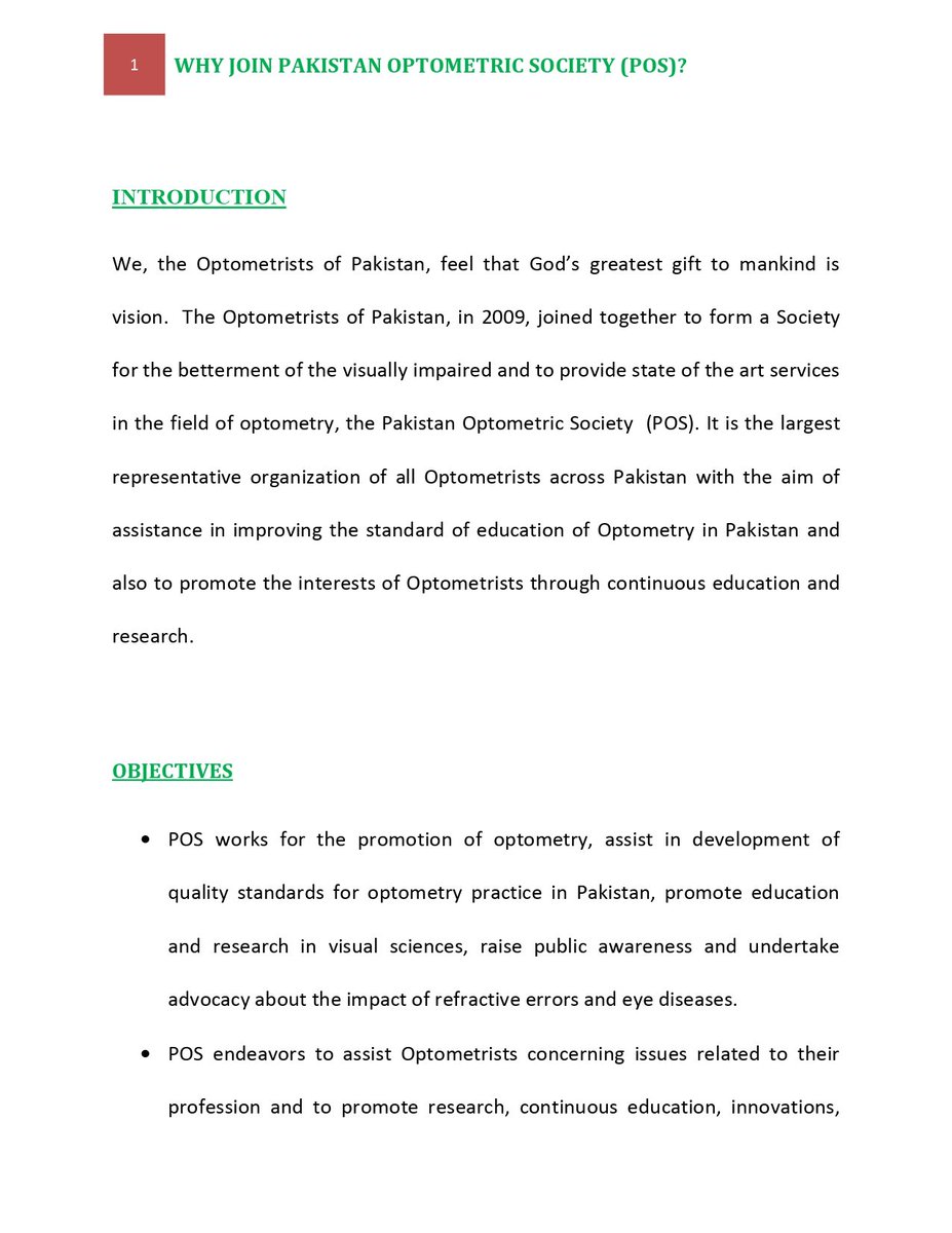 OptometristsPK's tweet photo. Why should you join the Pakistan Optometric Society? https://t.co/XVwOetDSpg