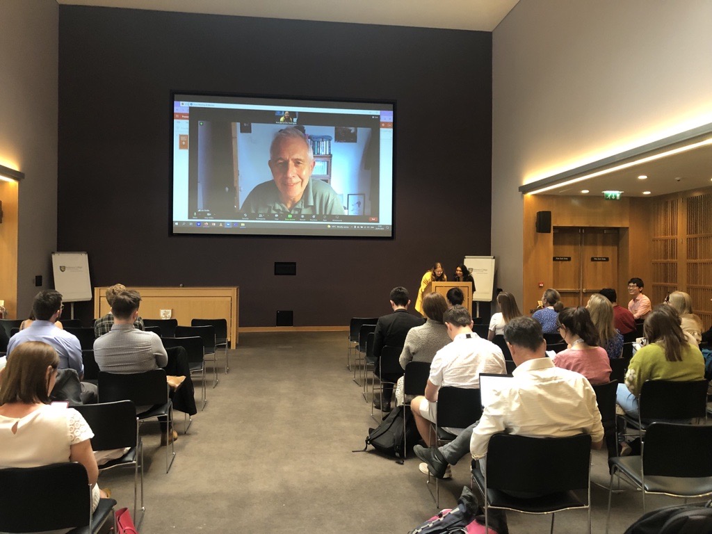 CamDTP_BBSRC's tweet image. Brilliant talk from keynote speaker Jim Smith (@wellcometrust) to finish the afternoon session. Next up is awards for best poster and best talk – stay tuned!
#CamBiosciencesDTP