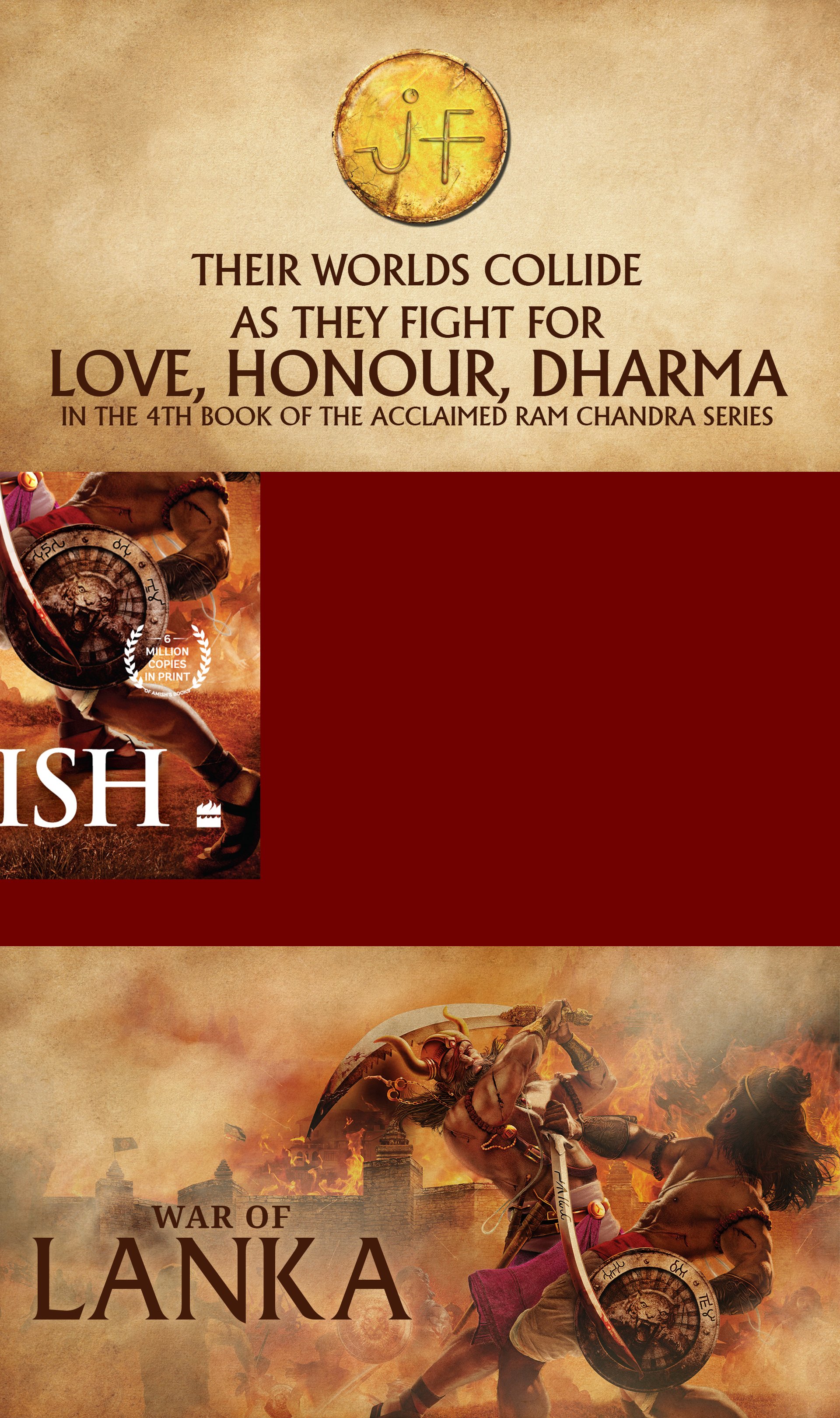 洋書 War of Lanka by Amish Tripati War of Lanka (Ram Chandra
