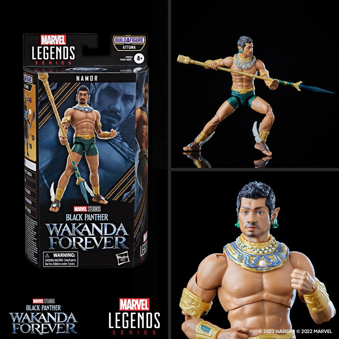 Namor’s Black Panther: #WakandaForever Marvel Legend’s figure is now available for pre-order.

(hasbropulse.com/collections/ma…)