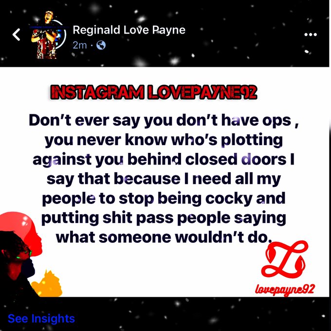 The headline reads) watch your surroundings don&rsquo;t trust people don&rsquo;t give your address to everybody move<a href="/tag/foodie"class="tags"><span>#foodie</span></a><a href="/tag/foodporn"class="tags"><span>#foodporn</span></a><a href="/tag/foodphotography"class="tags"><span>#foodphotography</span></a><a href="/tag/foodblogger"class="tags"><span>#foodblogger</span></a>