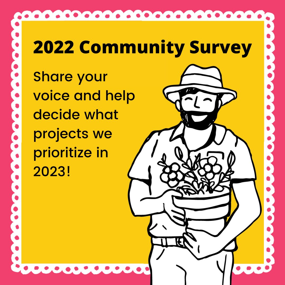 We need your help: 10 min of your time filling out our yearly survey will help us continue to make a more beautiful, welcoming, playful, and prosperous downtown! surveymonkey.com/r/XS2JY2Y