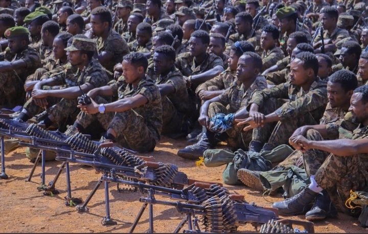 TariqKwame's tweet photo. BREAKING NEWS 

Ethiopia is using the Alshabaab attack in Liyu as a reason to deploy 1000s of ground troops inside Somalia.

Relations between Somalia and Ethiopia have hit a new low since HSM took over. 

Last week, HSM postponed indefinitely his scheduled visit to Addis Ababa. https://t.co/i5luHOWbhE